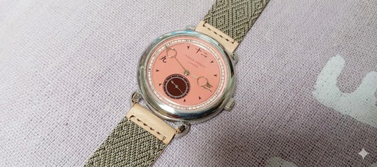 Mikawashima　Super Pink Salmon Kanji Dial　37mm　While supplies last　Delivery time: 3 months